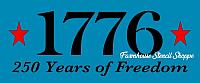 Patriotic - 1776 250 Years of Freedom - 12"x5"