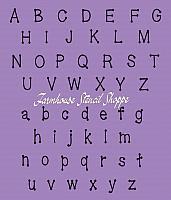 Alphabet Set Dot Letters - 2 sheets