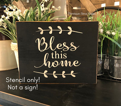 Bless This Home 24"x5.5"