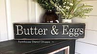 Butter & Eggs 24"x5"