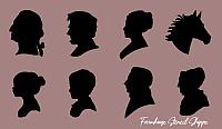 Colonial Graphic Stencil Set