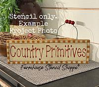 Country Primitives - 12"x3.5"