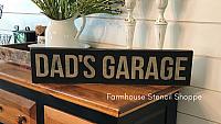 Dad's Garage 24"x5"