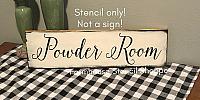 Powder Room - 20"x5.5"