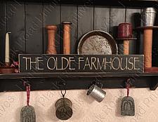 The Olde Farmhouse Stencil 24" x 3.5"