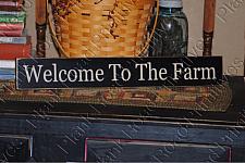 Welcome To The Farm Stencil