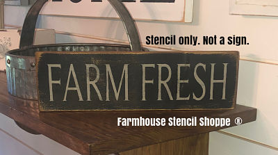 Farm Fresh 24"x3.5"