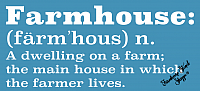 Farmhouse Definition 2 - 24"x11