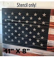 50 Stars for US FLAG - 11"x8"