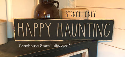 Happy Haunting 24"x5"