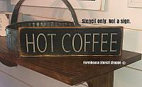 Hot Coffee - 12"x3.5"