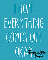 I hope everything comes out okay - Bathroom Stencil 8"x10"