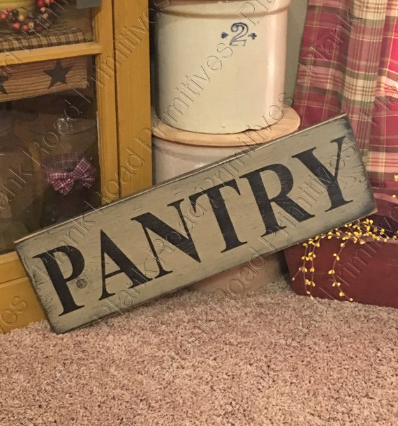 Pantry Stencil - 24"x5.5"