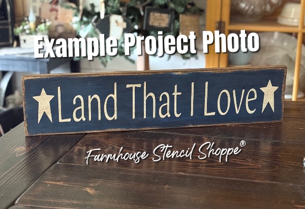Land That I Love - 24"x5"