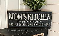 Mom's Kitchen 24"x8"