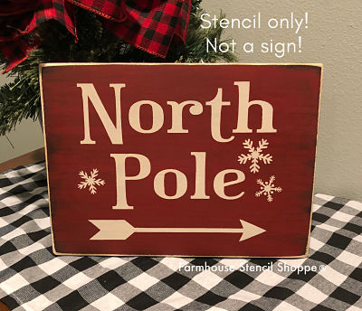 North Pole - 10"x8"