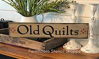 Old Quilts 24"x4.5"