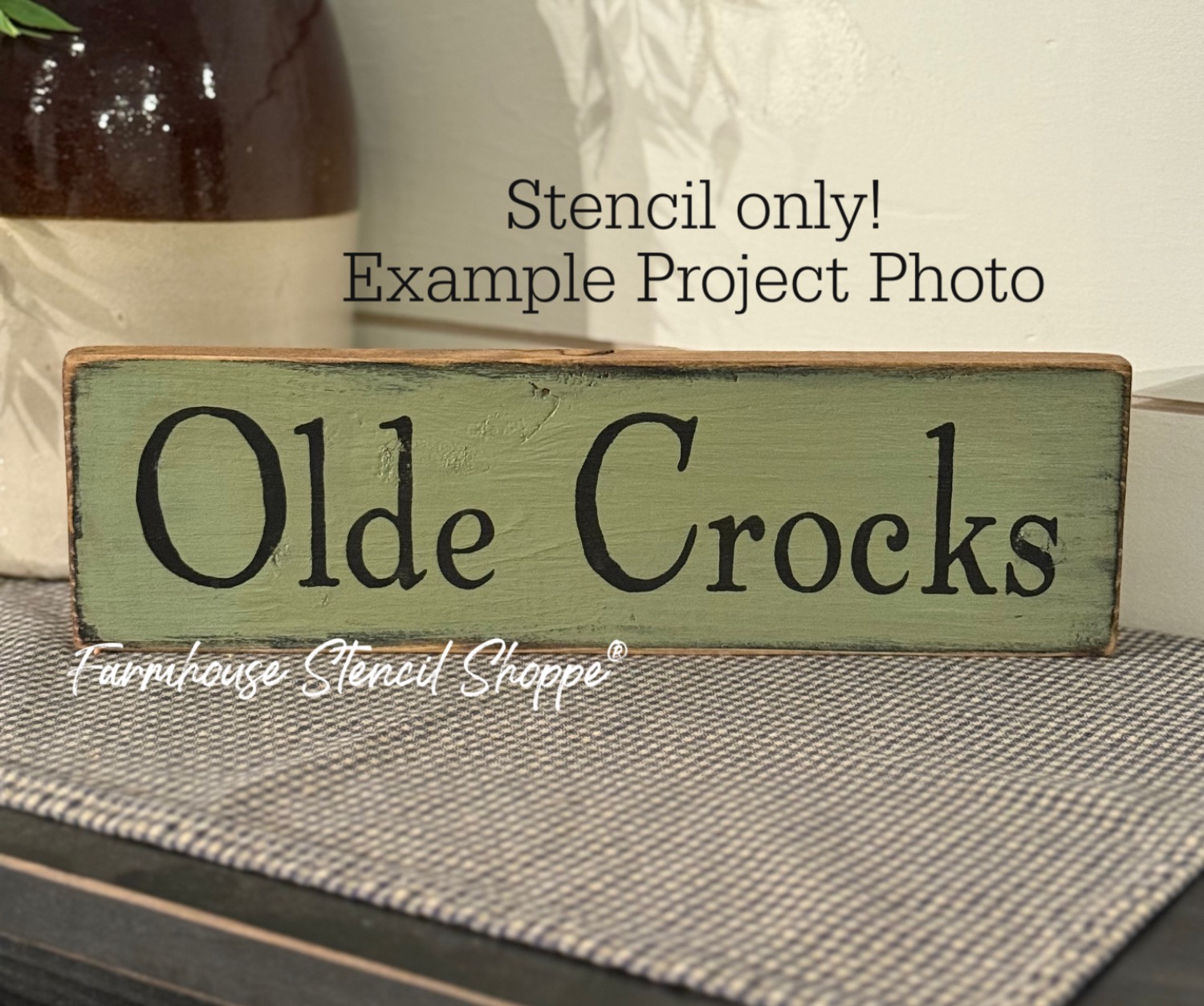 Olde Crocks - 12"x3.5"