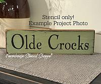 Olde Crocks - 12"x3.5"