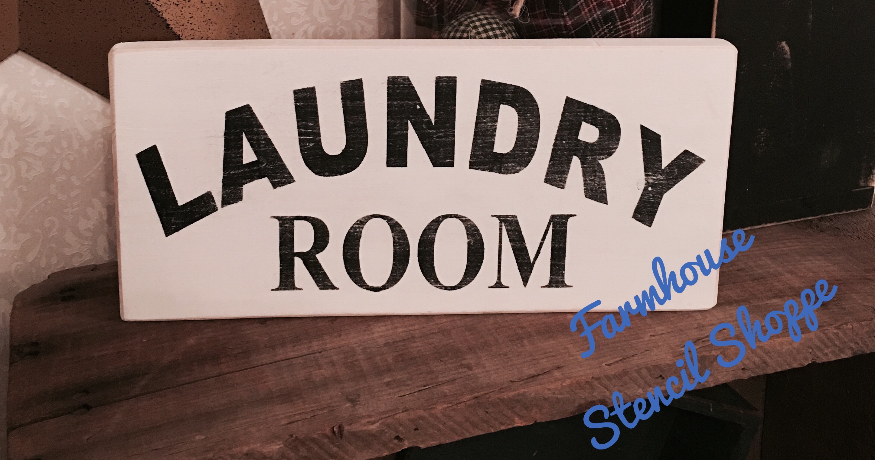 Laundry Room 12"x5.5"