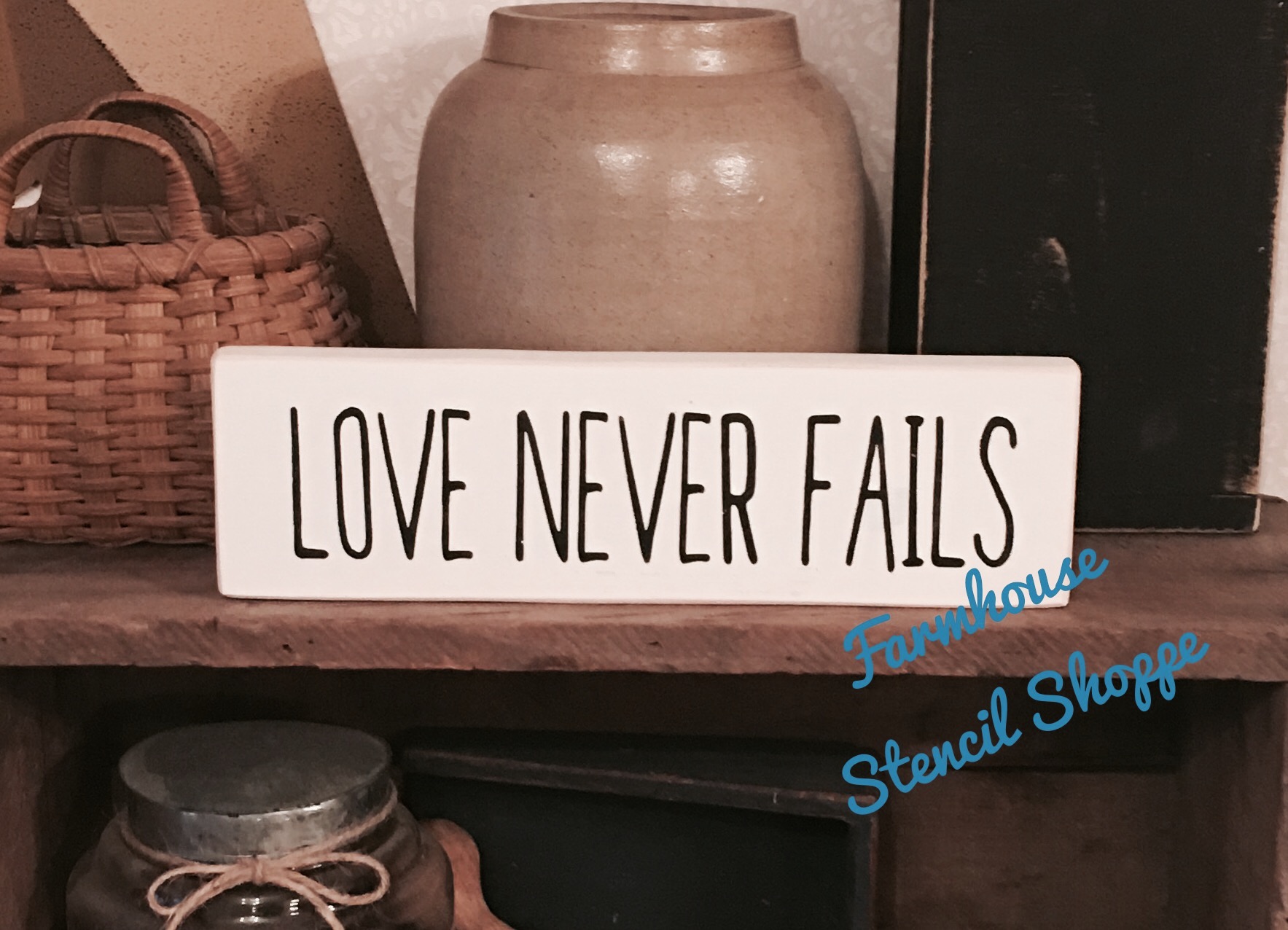 LOVE NEVER FAILS