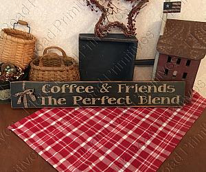 Coffee & Friends The Perfect Blend - 20"x3.5"