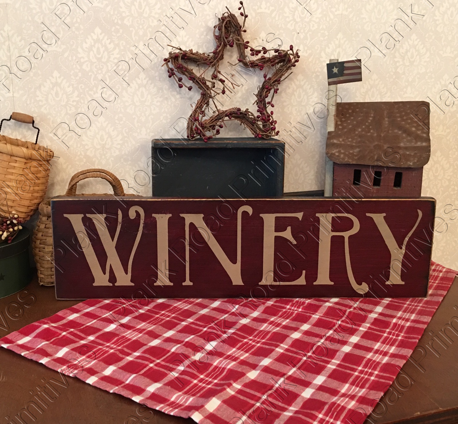 WINERY - 20"x5.5"