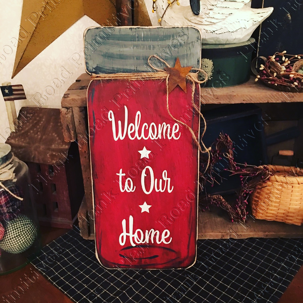 Welcome To Our Home - 5.5" x 12"