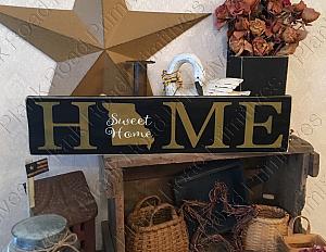 Custom Home Sweet Home - 24"x5.5" - Pick your state!
