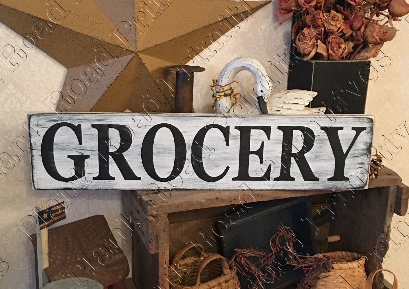 GROCERY 24" x 5.5"