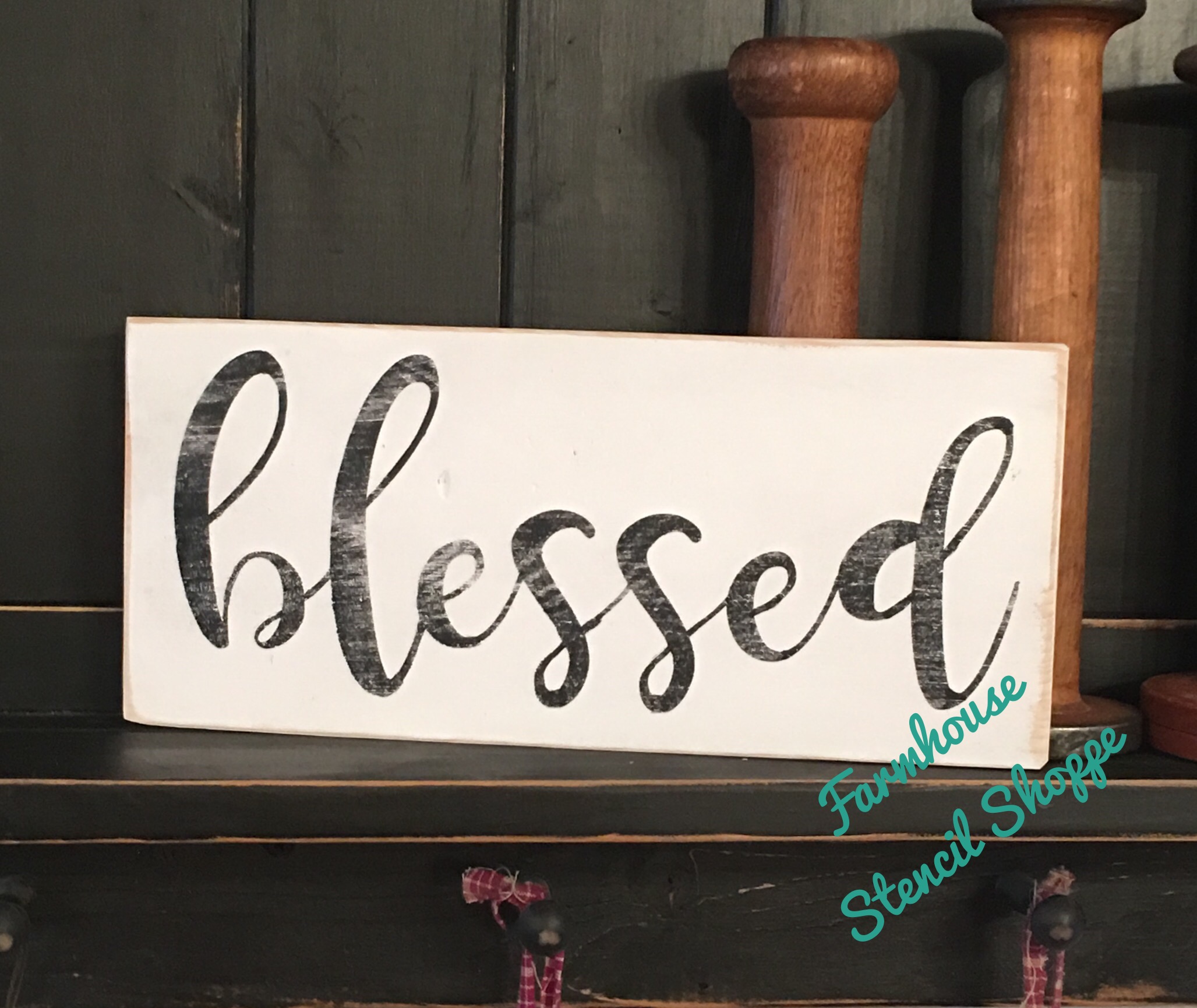 Blessed - 12"x5.5"