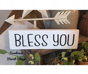 BLESS YOU - 12"x3.5"