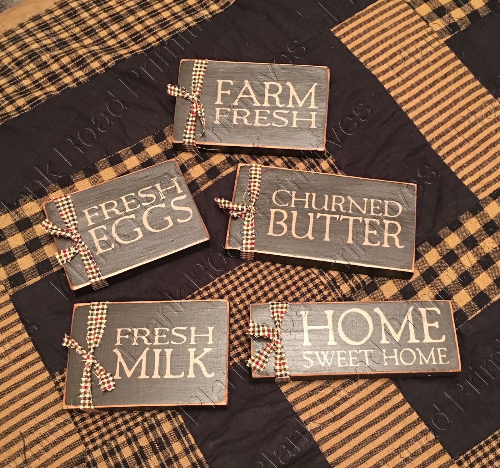 Farm Block Stencil Set