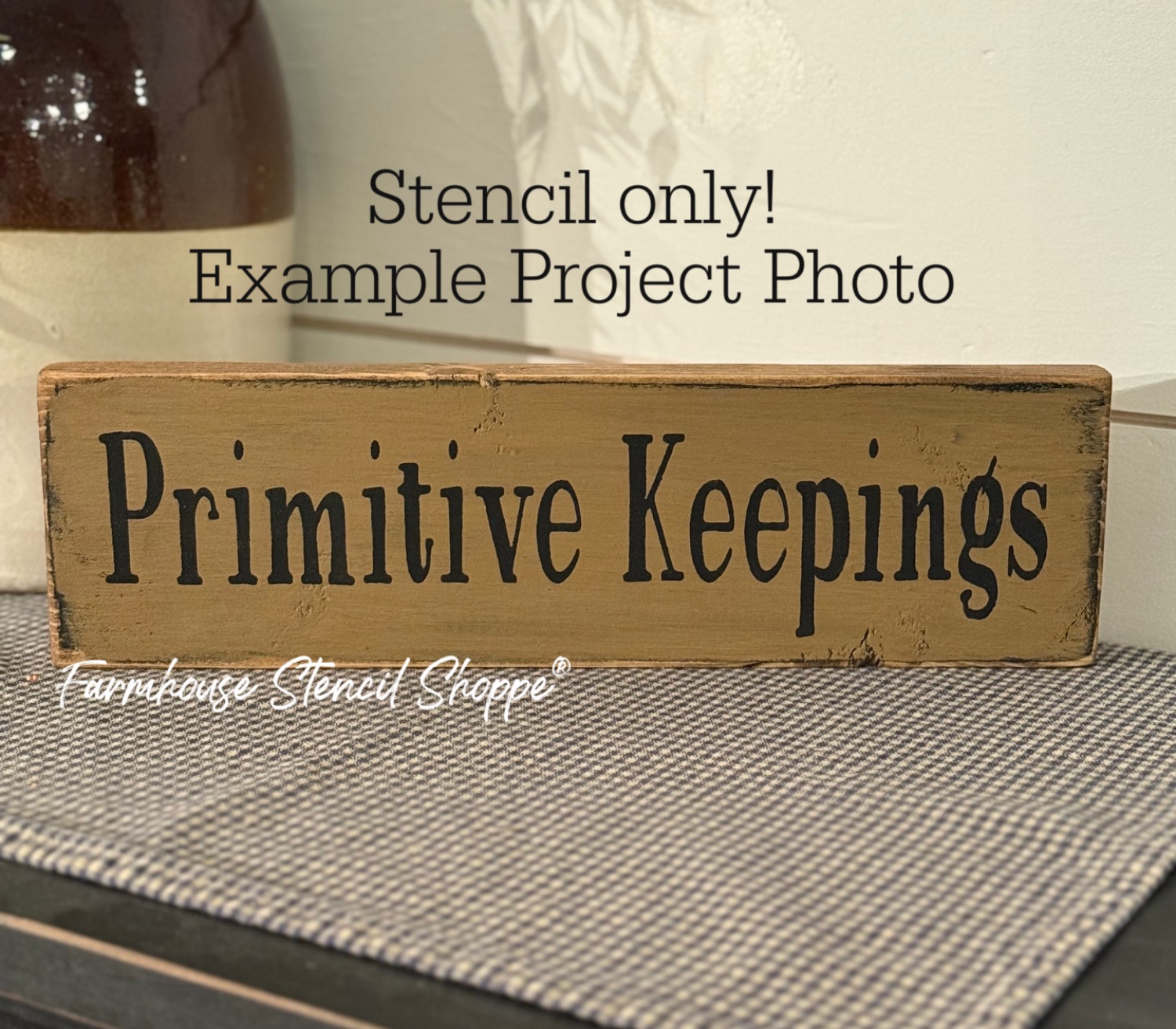 Primitive Keepings - 12"x3.5"