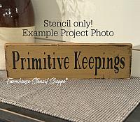 Primitive Keepings - 12"x3.5"