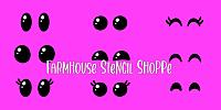 Eye Set 2 - Overlay Stencil Set