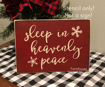 Sleep in Heavenly Peace - 10"x8"