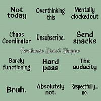 Snarky Sayings Set