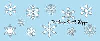 Snowflakes - 12"x5"