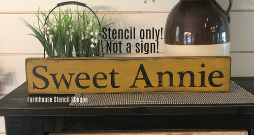 Sweet Annie 20"x3.5"