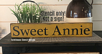 Sweet Annie 20"x3.5"