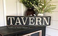 Tavern Stencil - 24"x5"