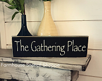 The Gathering Place 12"x3.5"