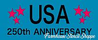 Patriotic - USA 250th Anniversary - 12"x5"