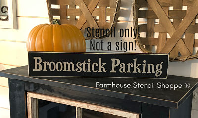 Broomstick Parking - 20"x3.5"