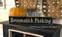 Broomstick Parking - 20"x3.5"