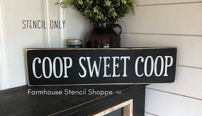 Coop Sweet Coop - 24"x5"