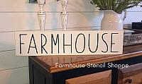 Farmhouse Skinny Letters 24"x5.5"