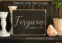 Forgiven John 316 - 12"x5.5"