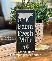 Farm Fresh Milk - 5.5"x12"